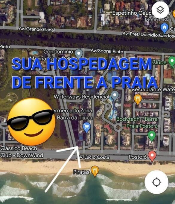 Incrivel Vista Mar Pe Na Areia Barra Tijuca Luxo Apartment Rio de Janeiro